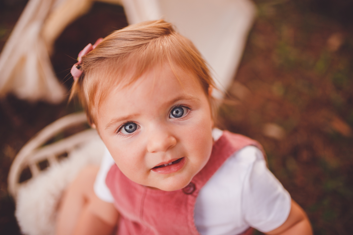 fotografa familia curitiba - externo bebe menina marina 1 ano palmeira recanto dos papagaios