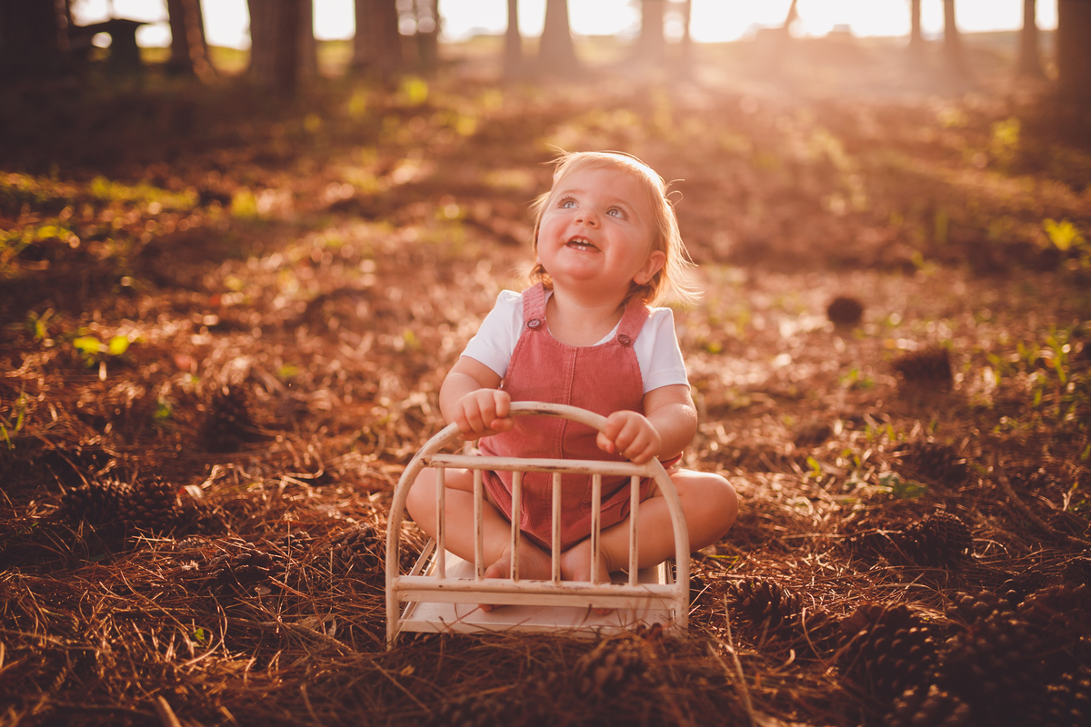 fotografa familia curitiba - externo bebe menina marina 1 ano palmeira recanto dos papagaios
