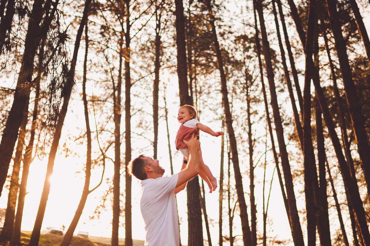 fotografa familia curitiba - externo bebe menina marina 1 ano palmeira recanto dos papagaios
