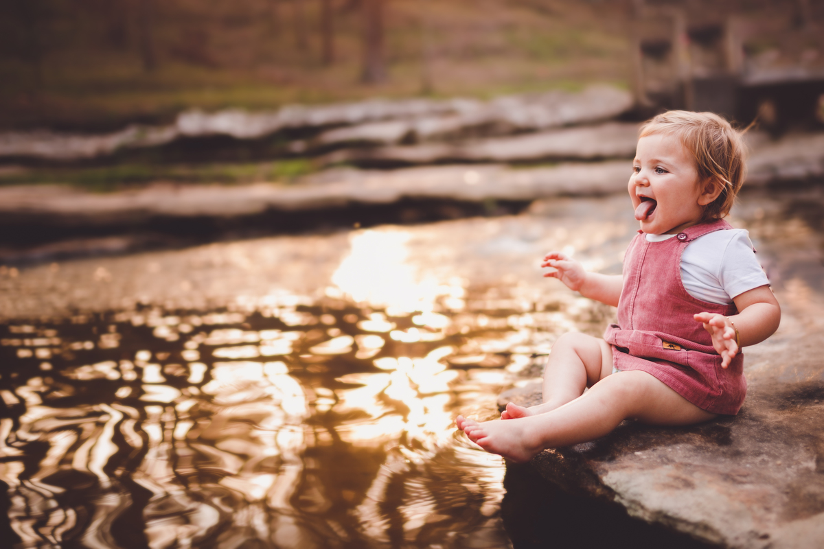 fotografa familia curitiba - externo bebe menina marina 1 ano palmeira recanto dos papagaios