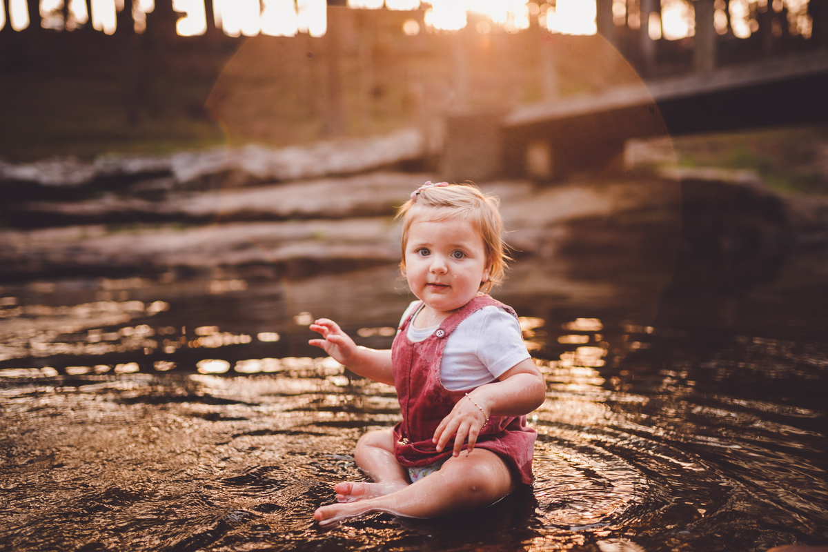 fotografa familia curitiba - externo bebe menina marina 1 ano palmeira recanto dos papagaios