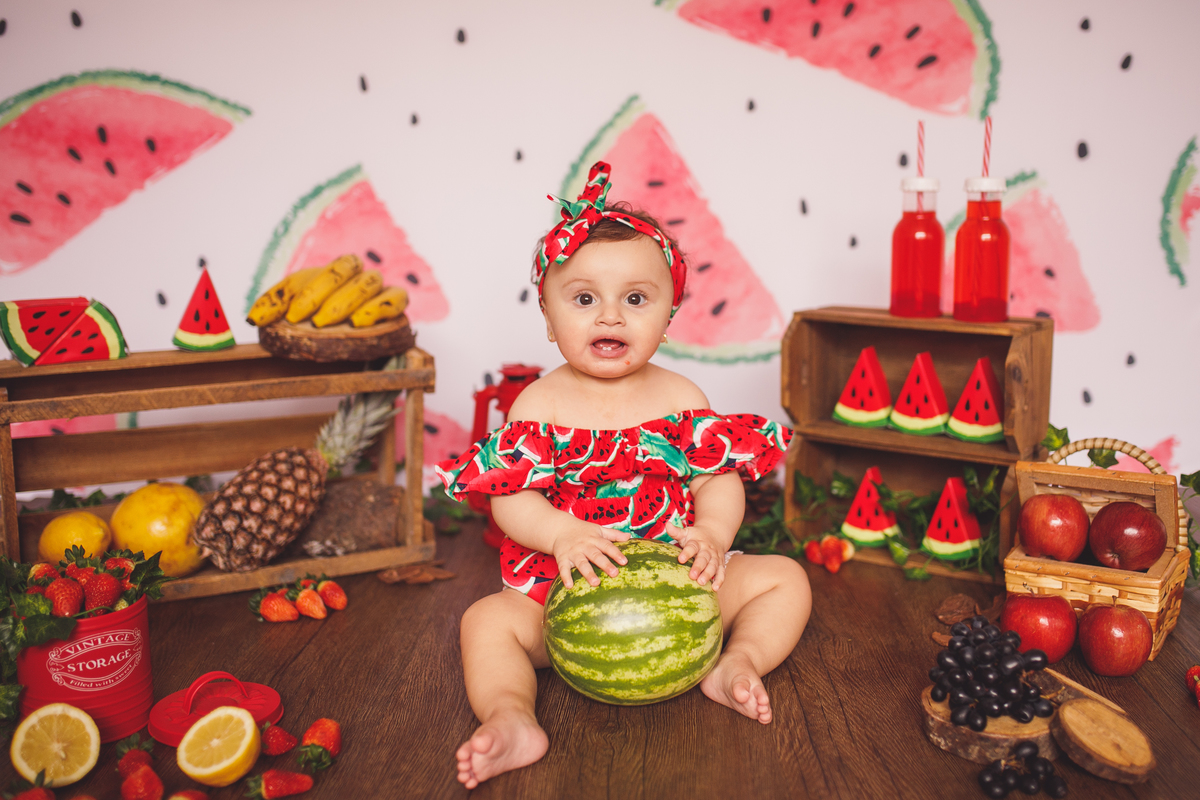 fotografa familia curitiba - ensaio com frutas - smash the fruit