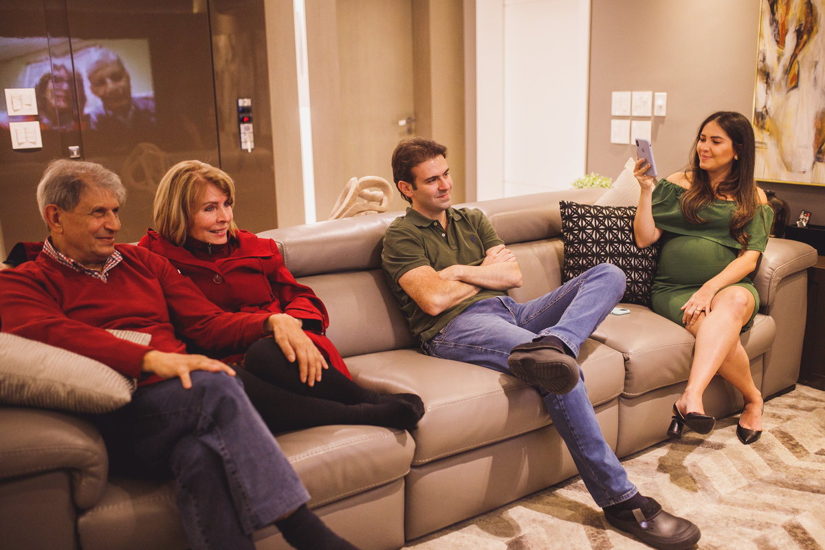 fotografa familia Curitiba - aniversario 40 anos em casa covid