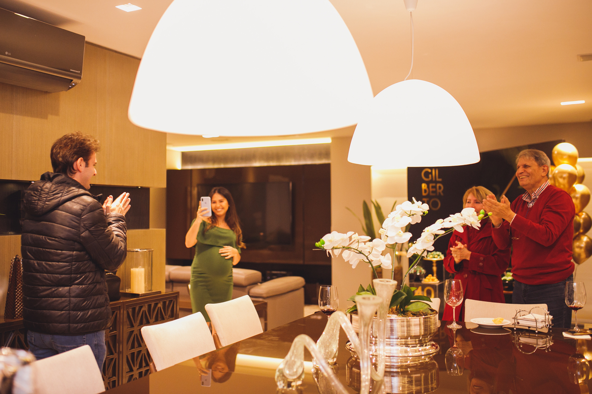 fotografa familia Curitiba - aniversario 40 anos em casa covid