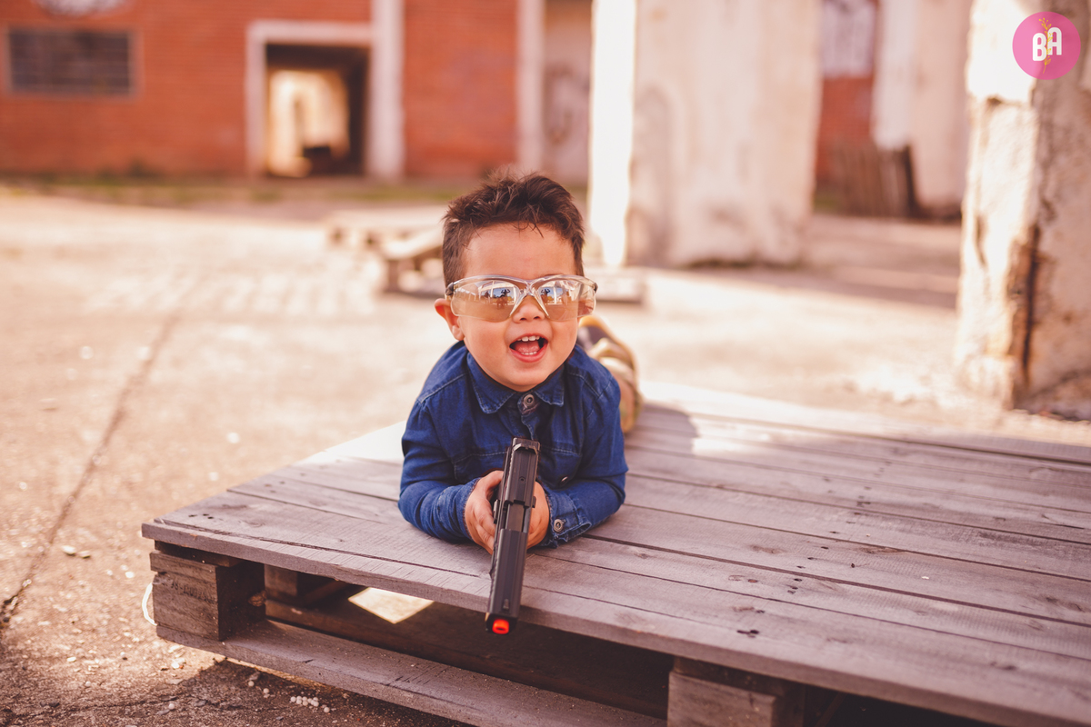 fotografa familia curitiba - ensaio Airsoft curitiba