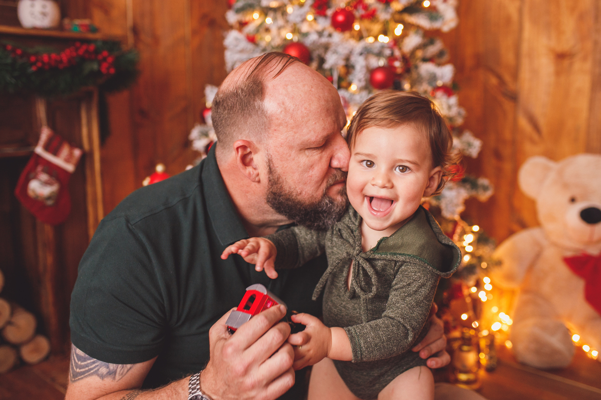 fotografa familia curitiba - ensaio. de natal theo