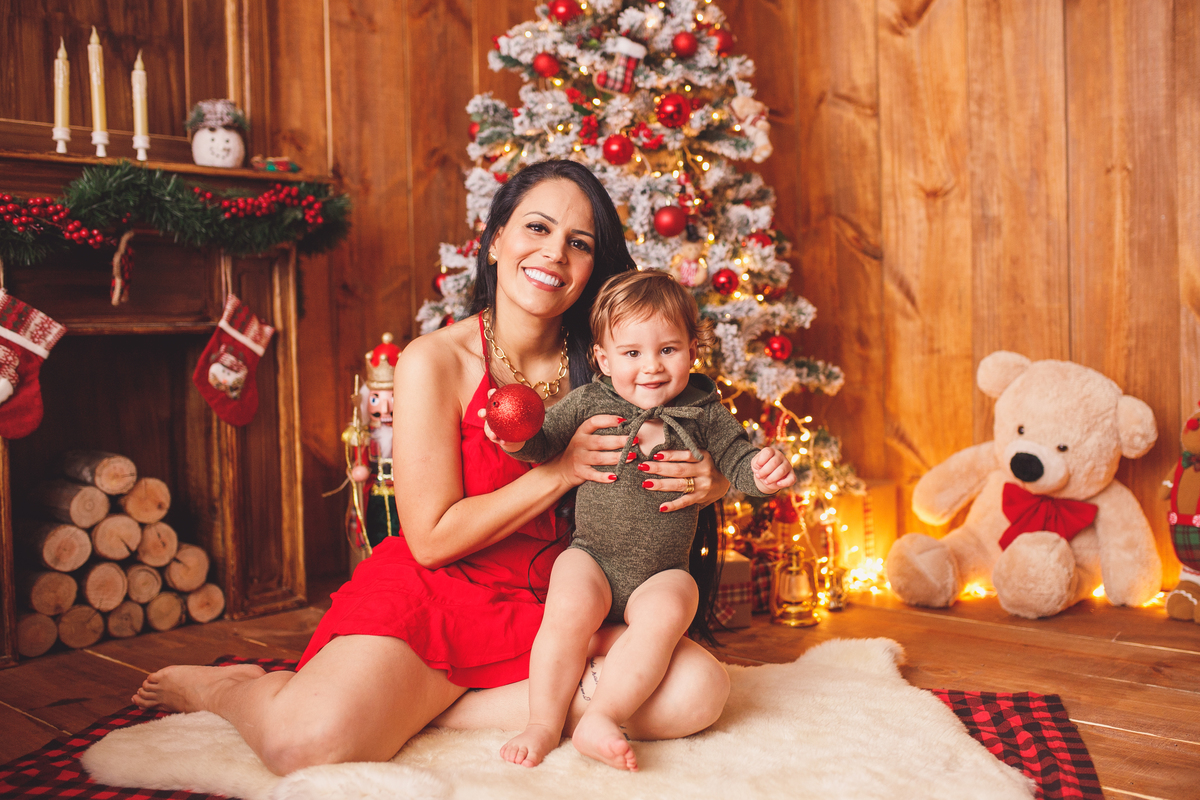 fotografa familia curitiba - ensaio. de natal theo
