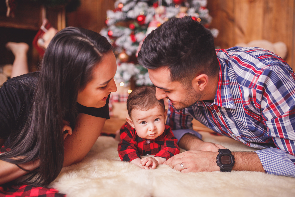 fotografa familia curitiba - natal Pedro estudio