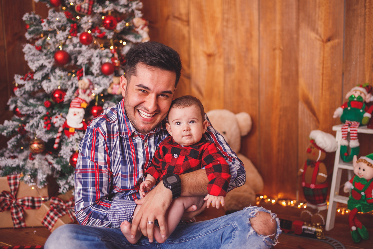 fotografa familia curitiba - natal Pedro estudio