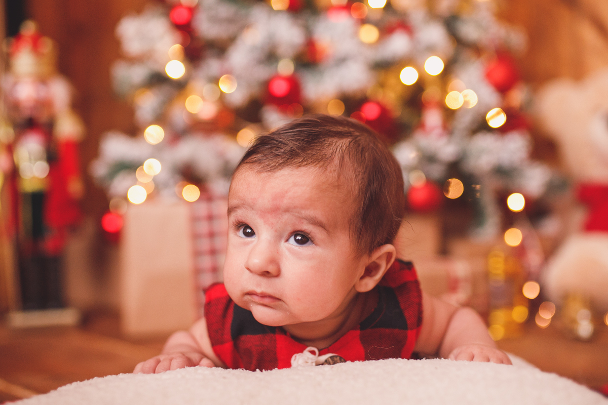 fotografa familia curitiba - ensaio de natal estudio