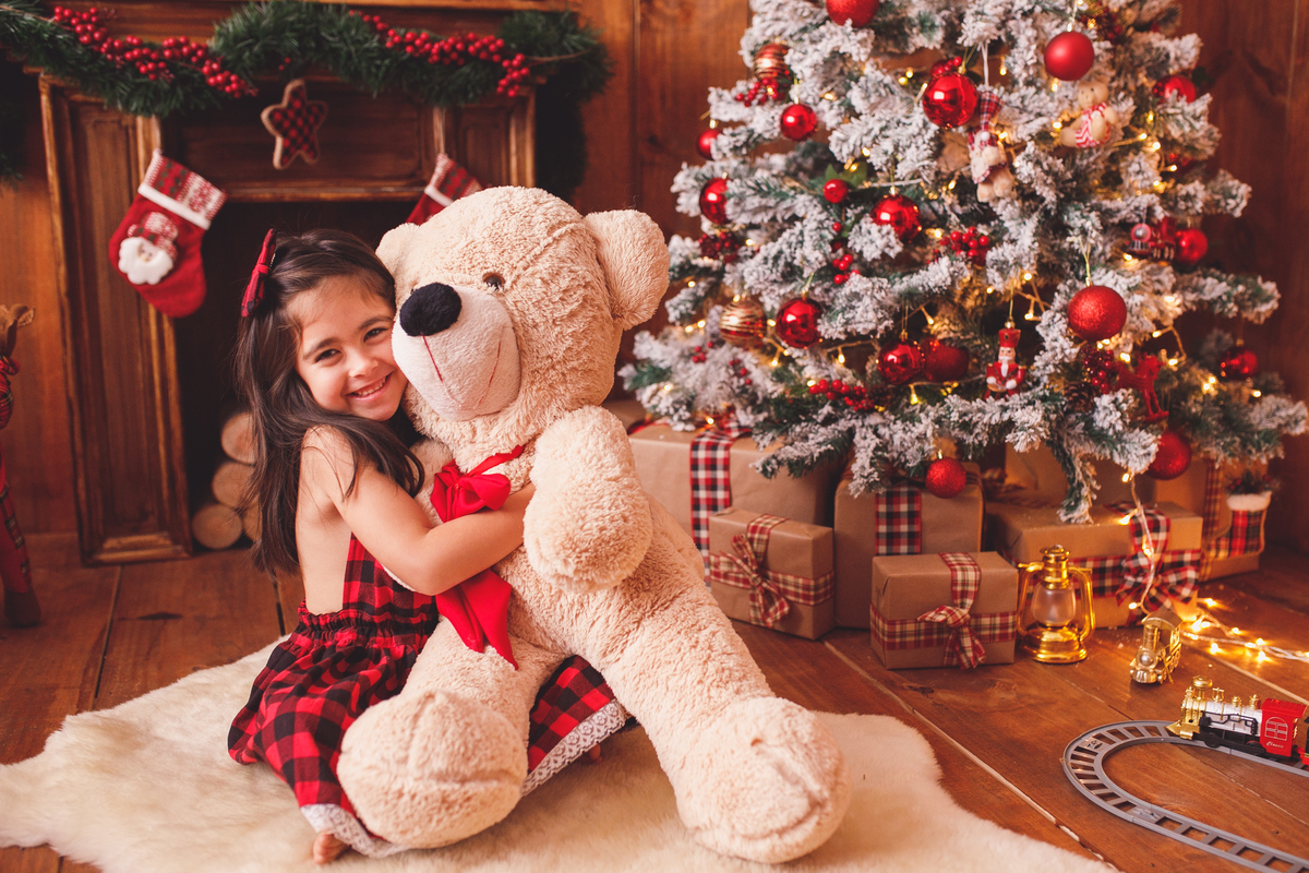 fotografa familia curitiba - ensaio de natal estudio