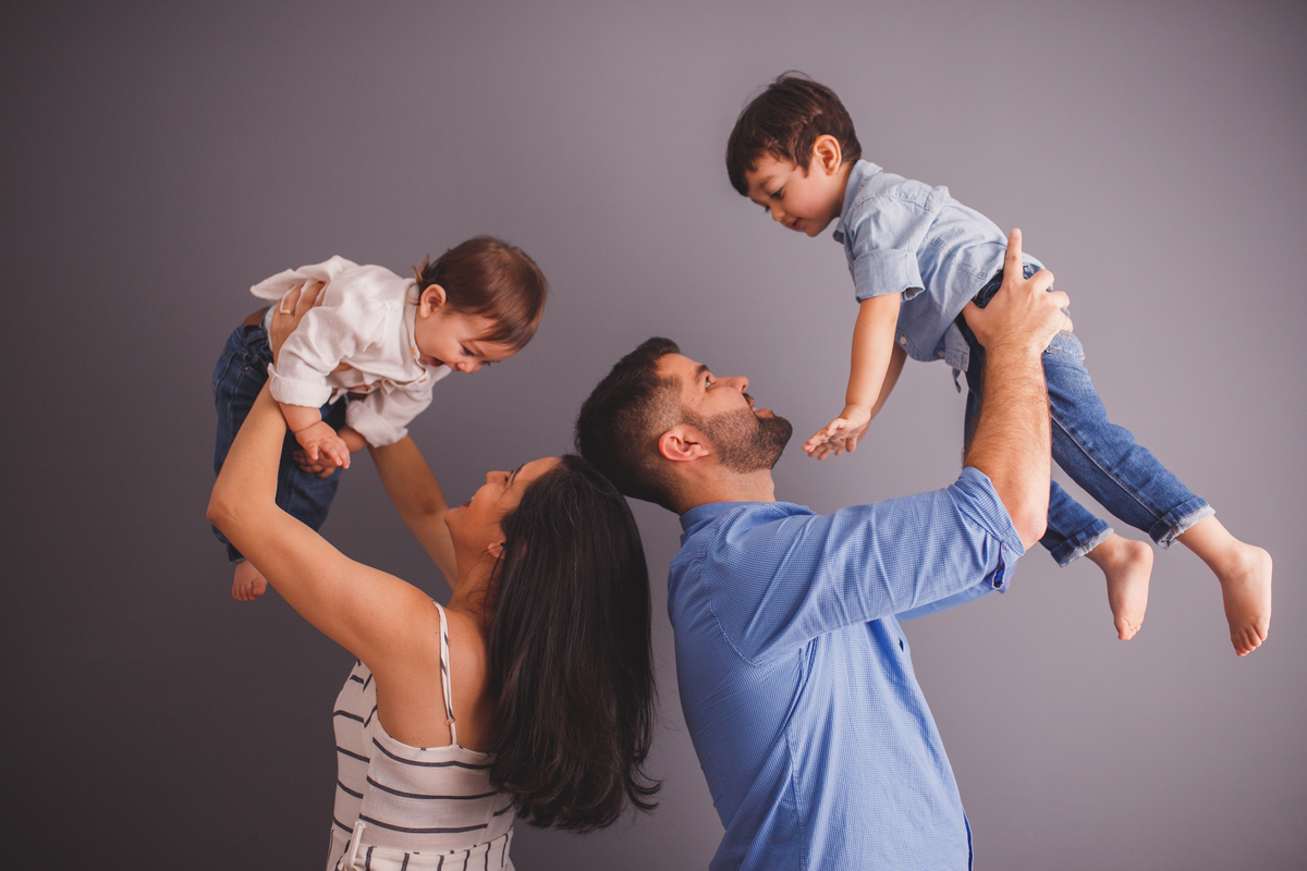 fotografa familia curitiba - smash the cake bolo estudio