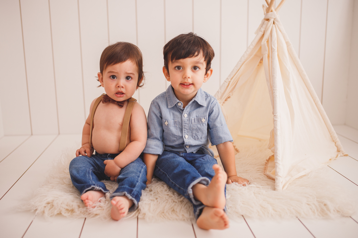 fotografa familia curitiba - smash the cake bolo estudio