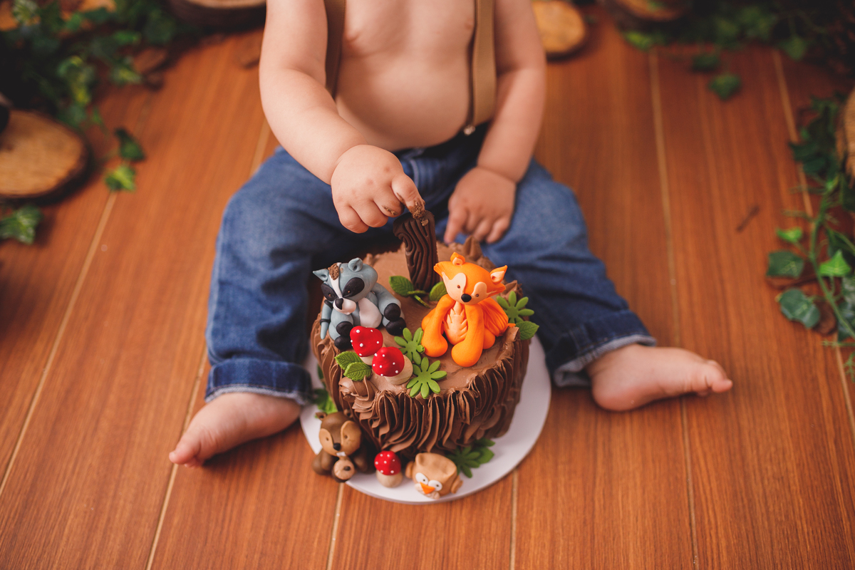 fotografa familia curitiba - smash the cake bolo estudio