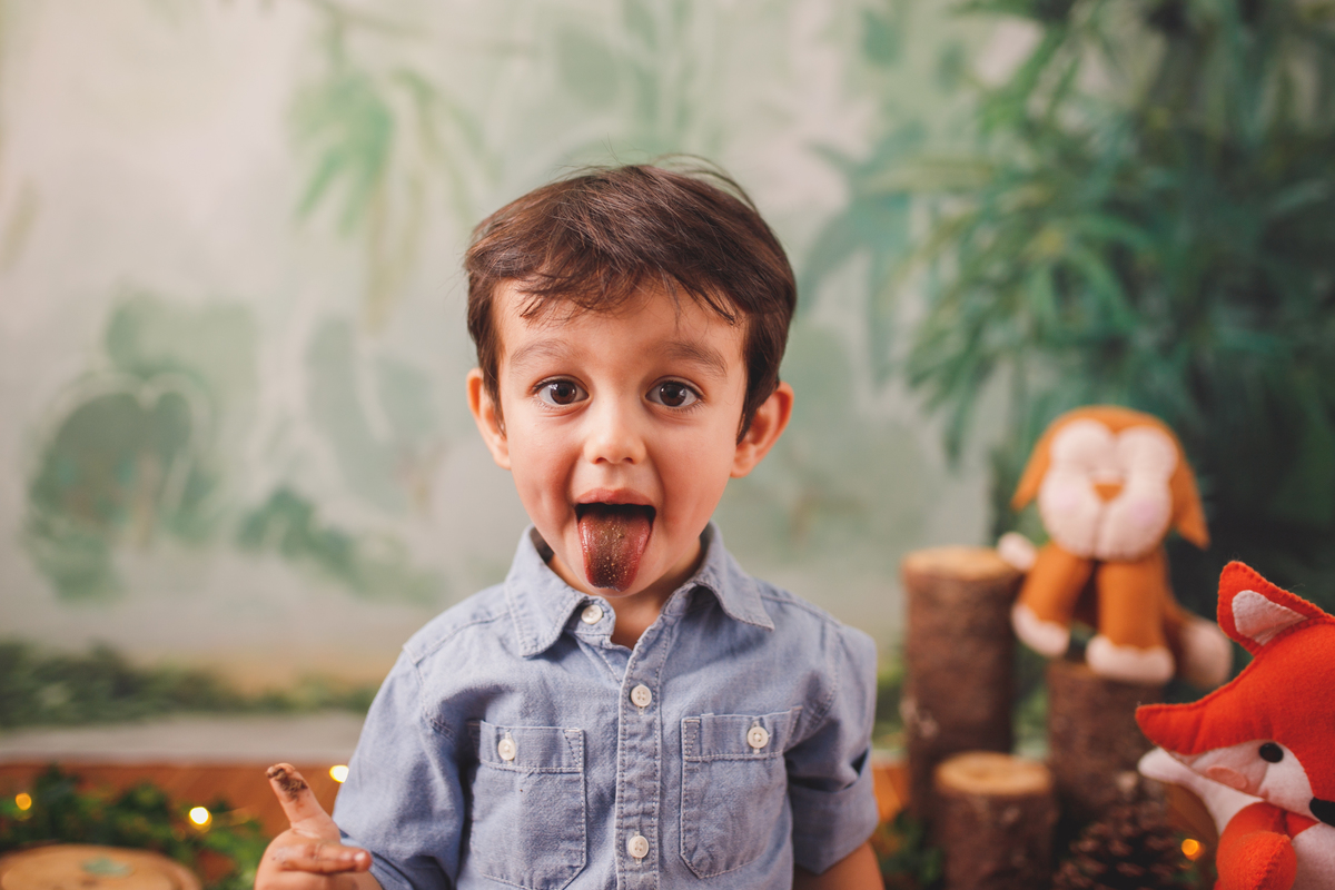 fotografa familia curitiba - smash the cake bolo estudio