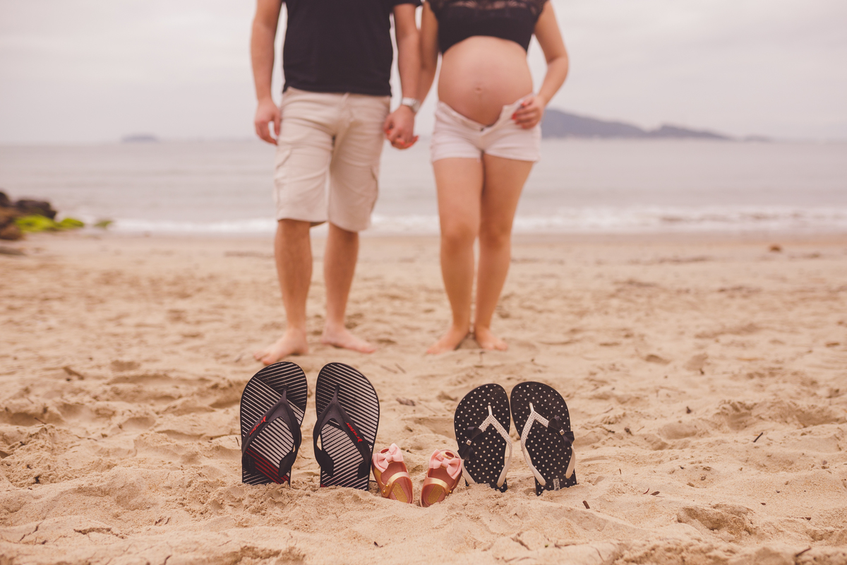 fotografa familia curitiba - gestante carol praia caioba