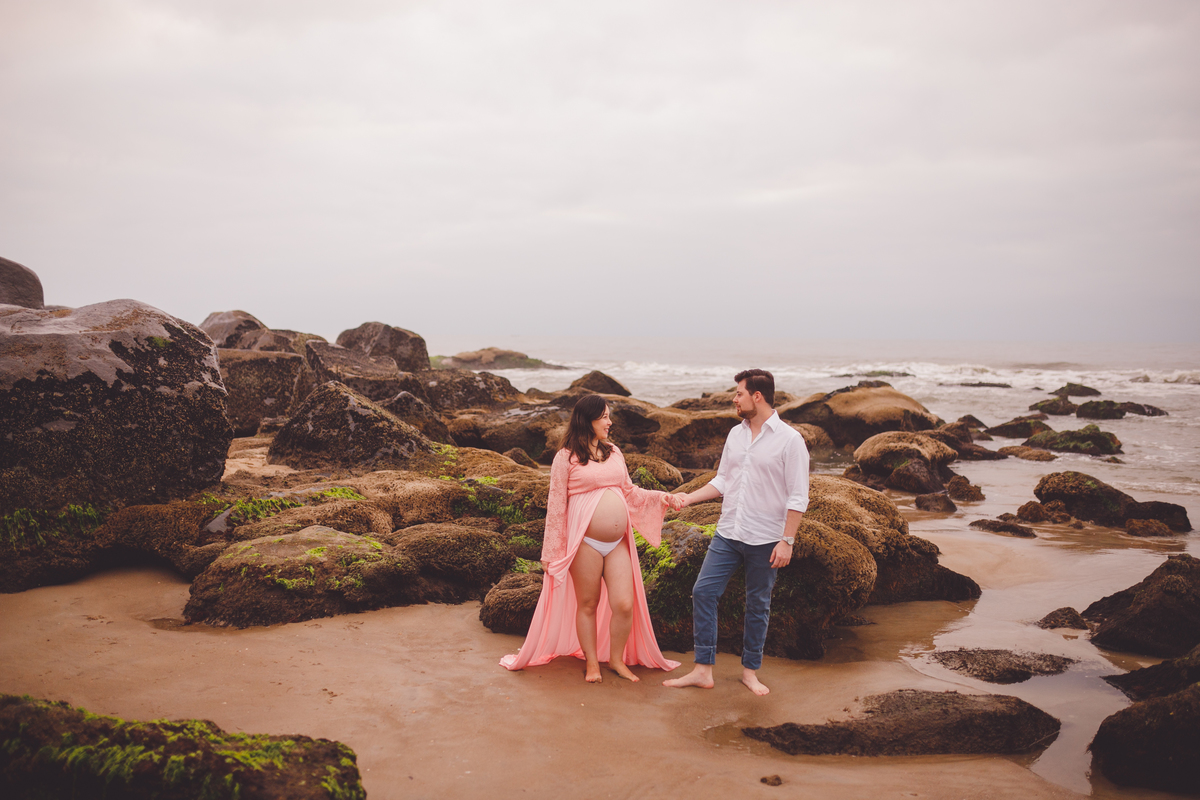 fotografa familia curitiba - gestante carol praia caioba