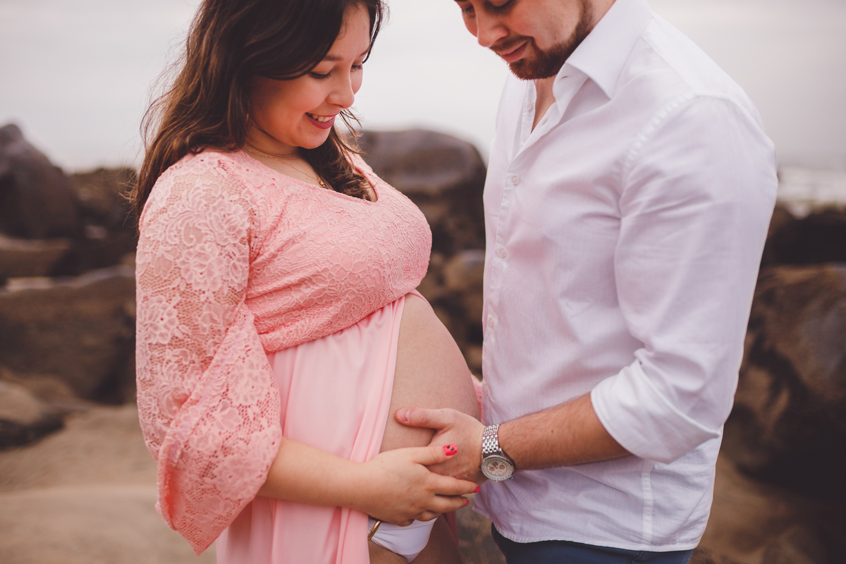 fotografa familia curitiba - gestante carol praia caioba