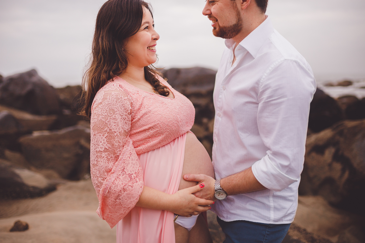 fotografa familia curitiba - gestante carol praia caioba
