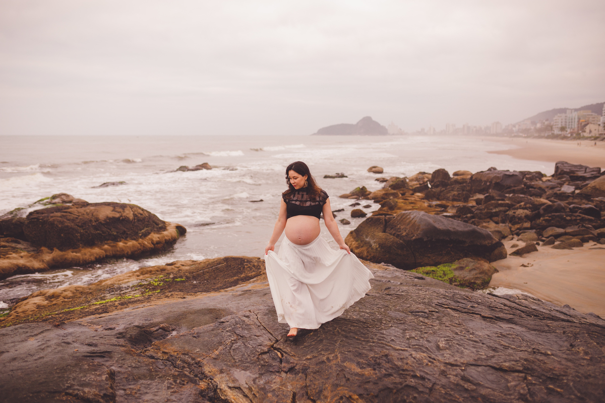 fotografa familia curitiba - gestante carol praia caioba