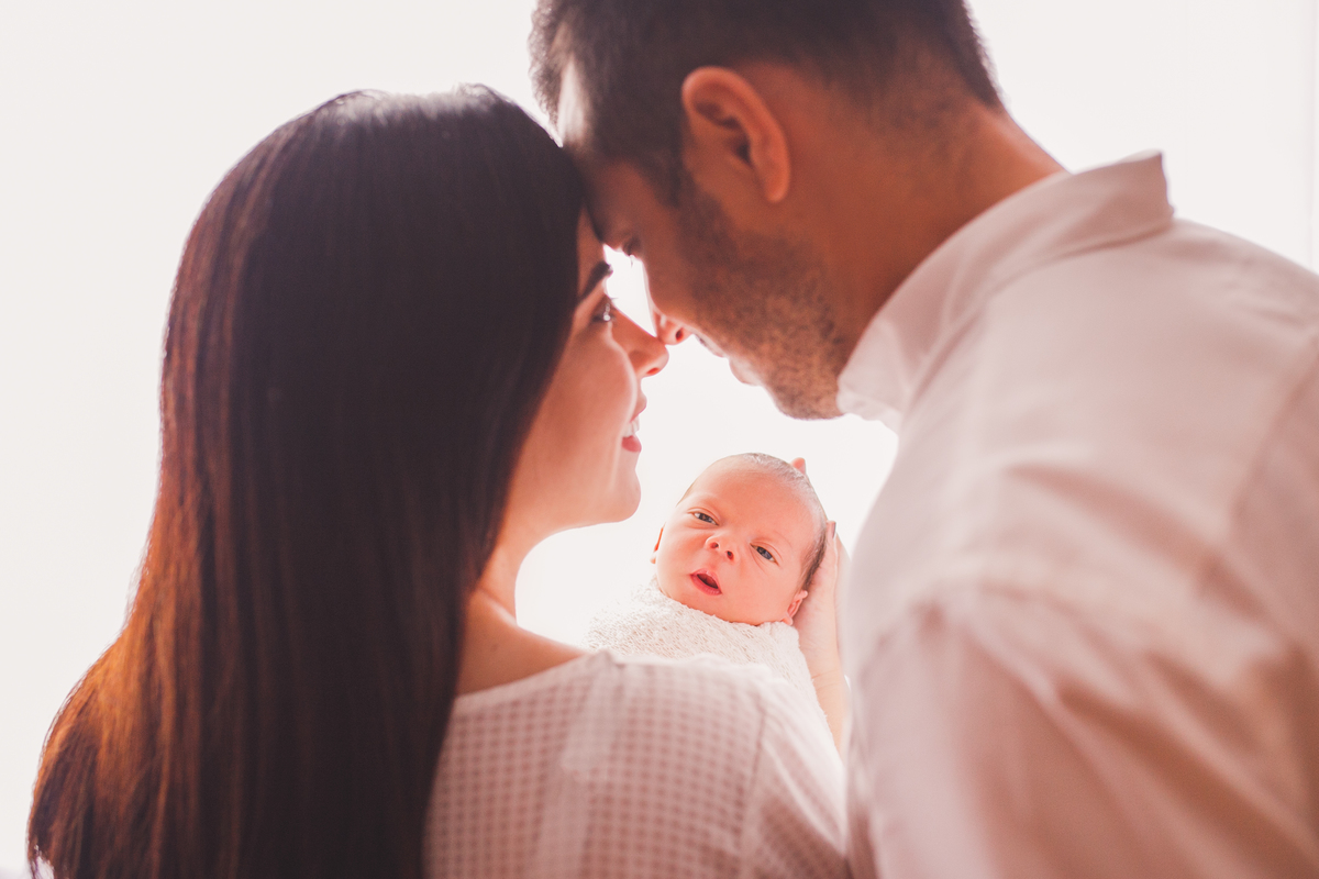 fotografa familia curitiba - newborn bebe recém nascido 13dias estudio