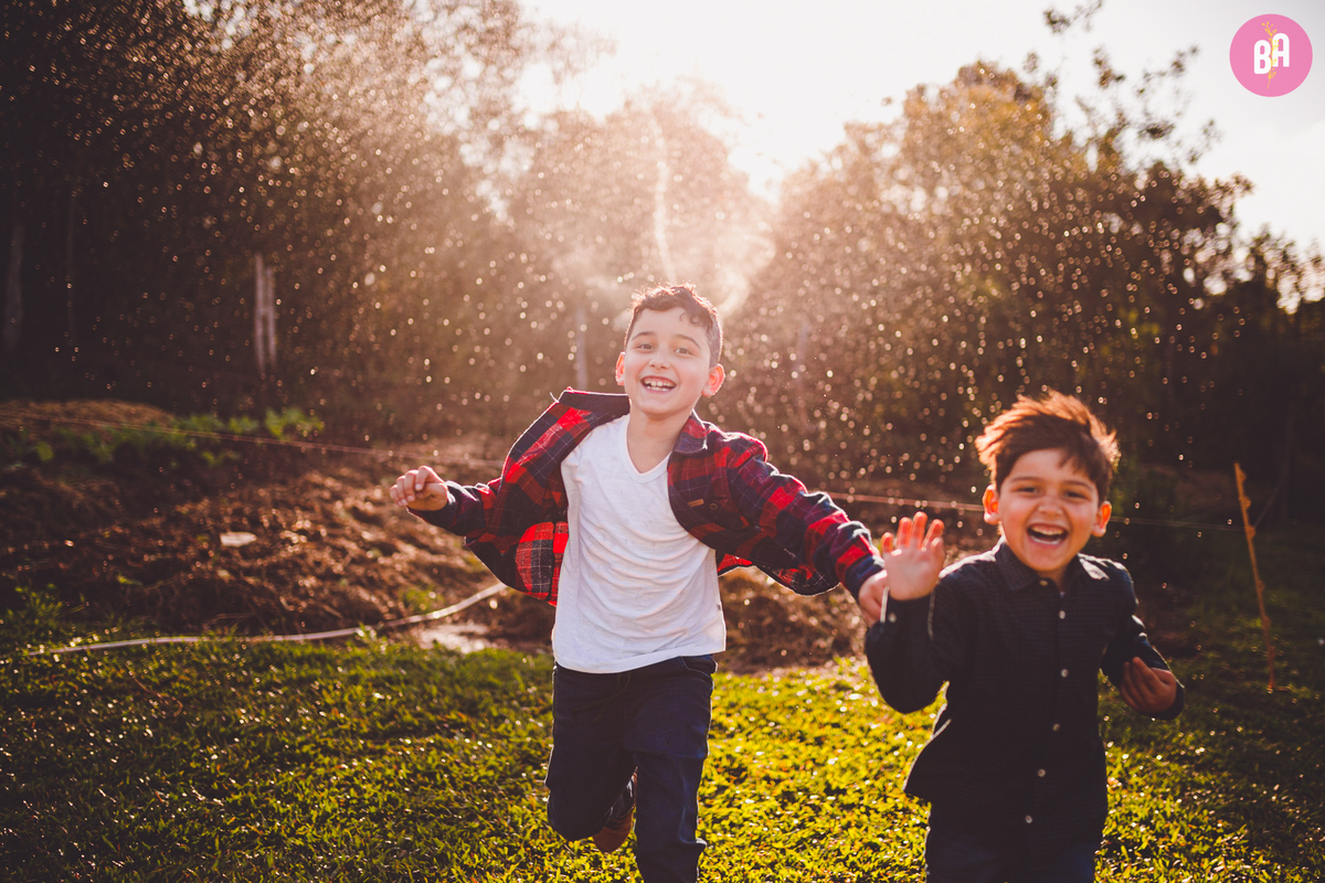 fotografa familia curitiba - ensaio com animais colônia witmarsun e lavadario 
externo por do sol
