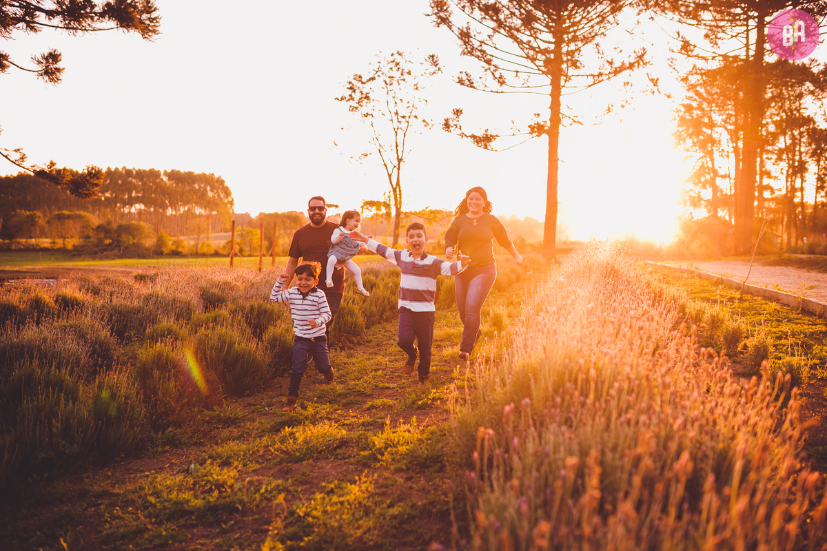 fotografa familia curitiba - ensaio com animais colônia witmarsun e lavadario 
externo por do sol