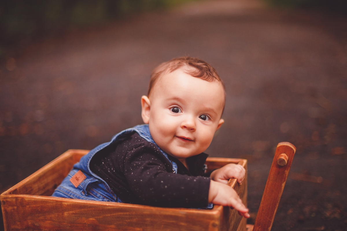 fotografa familia curitiba - Samuel piquenique barigui frutas 6 meses