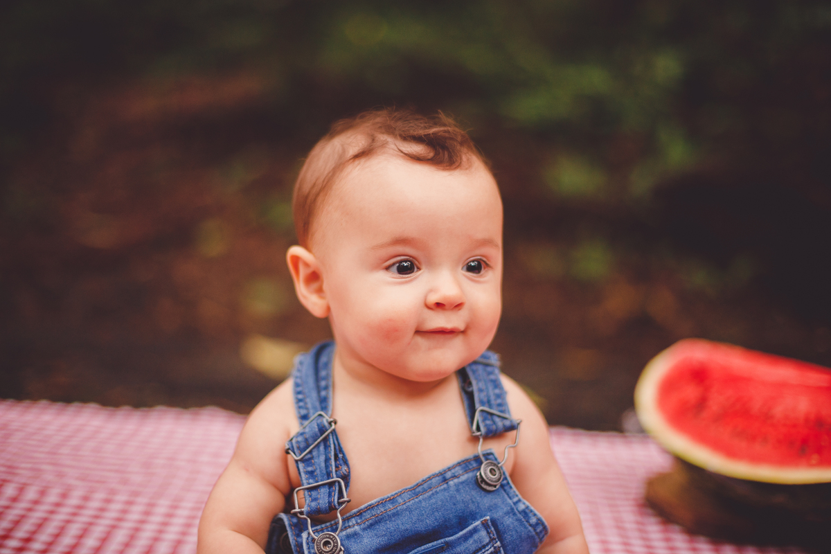 fotografa familia curitiba - Samuel piquenique barigui frutas 6 meses