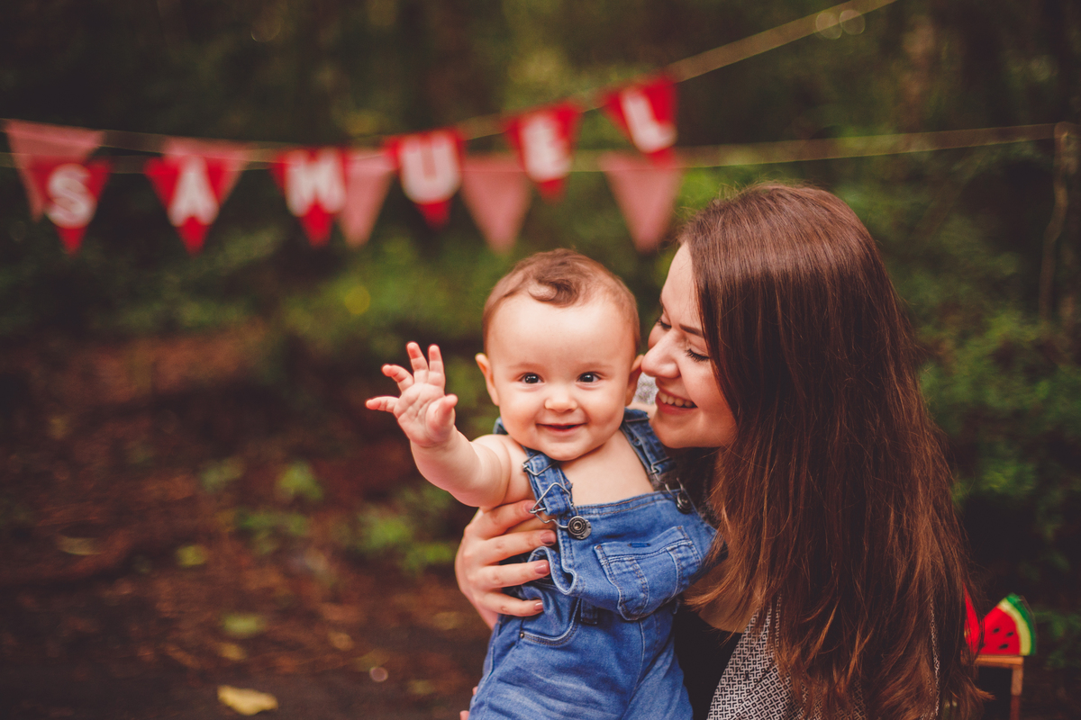 fotografa familia curitiba - Samuel piquenique barigui frutas 6 meses