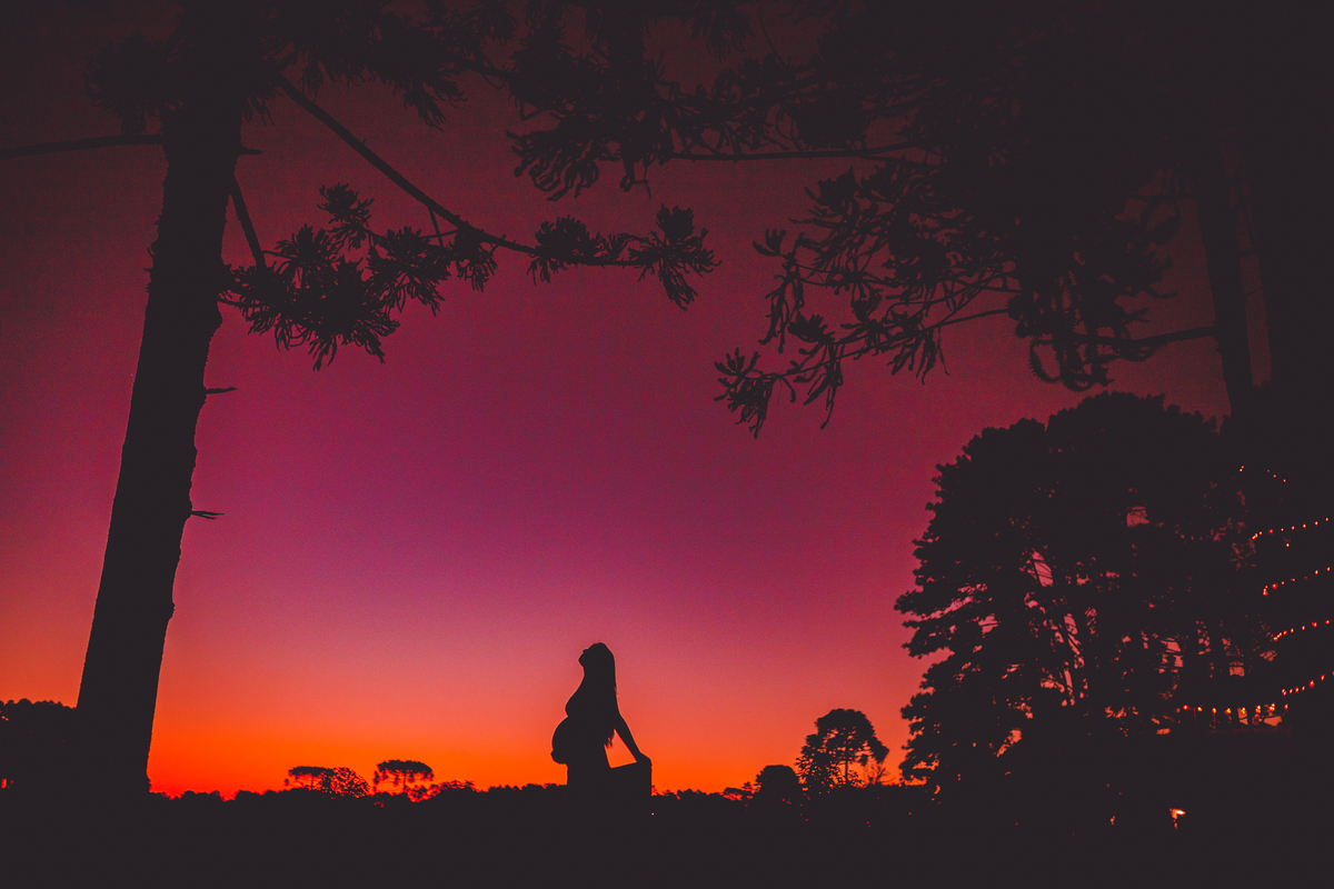 fotografa familia curitiba - gestante externo lavandas por do sol