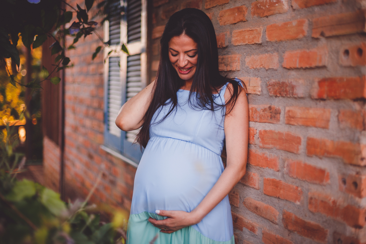 fotografa familia curitiba - gestante externo lavandas por do sol