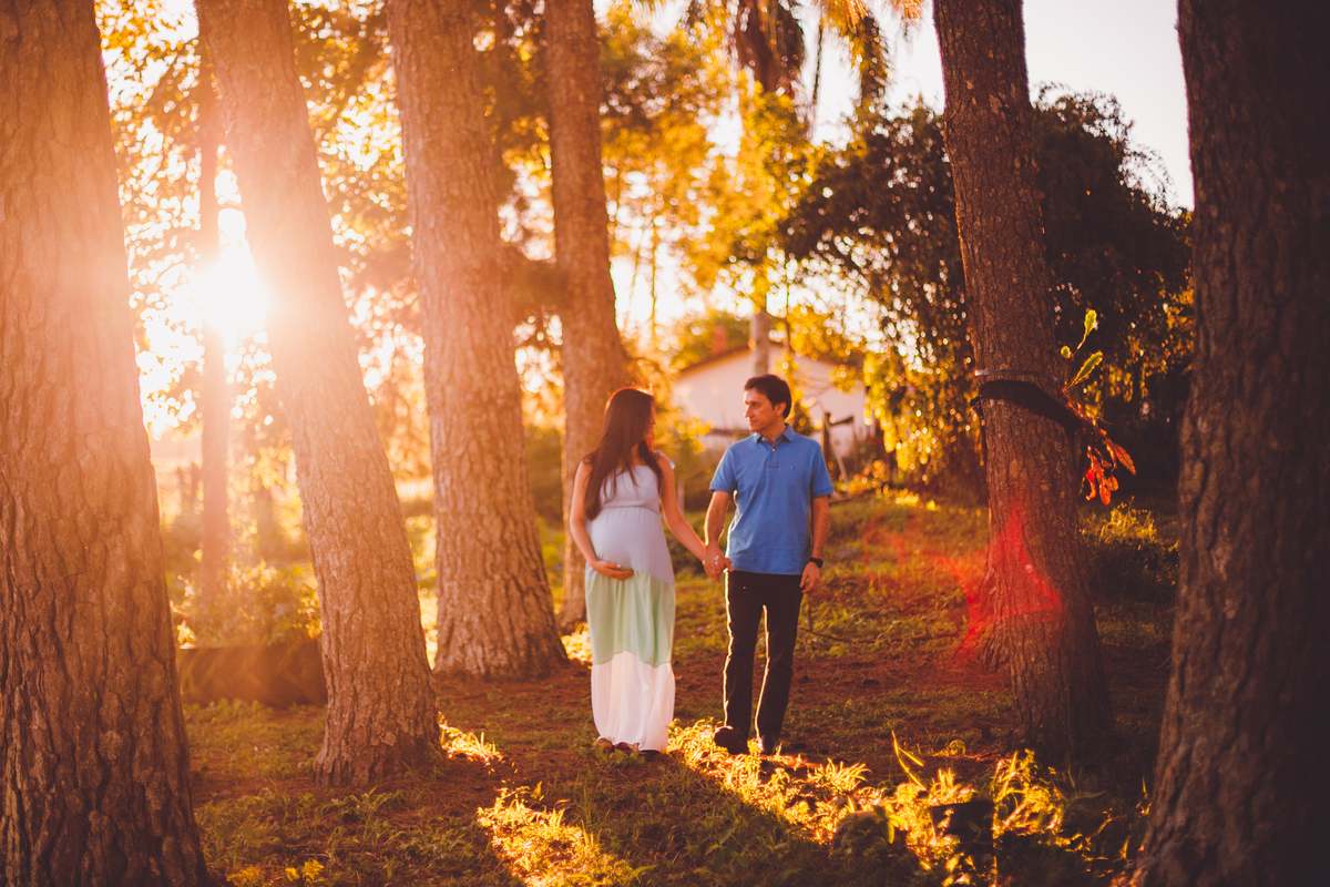 fotografa familia curitiba - gestante externo lavandas por do sol
