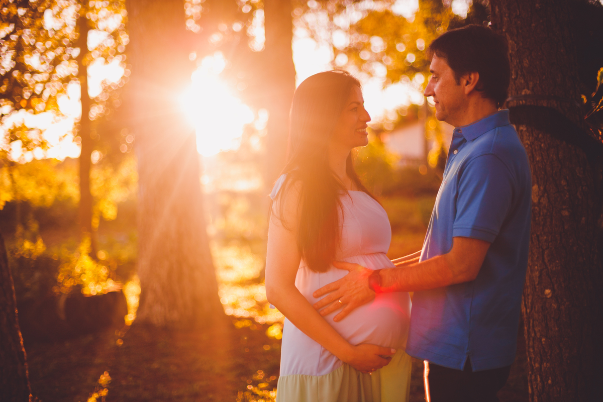 fotografa familia curitiba - gestante externo lavandas por do sol