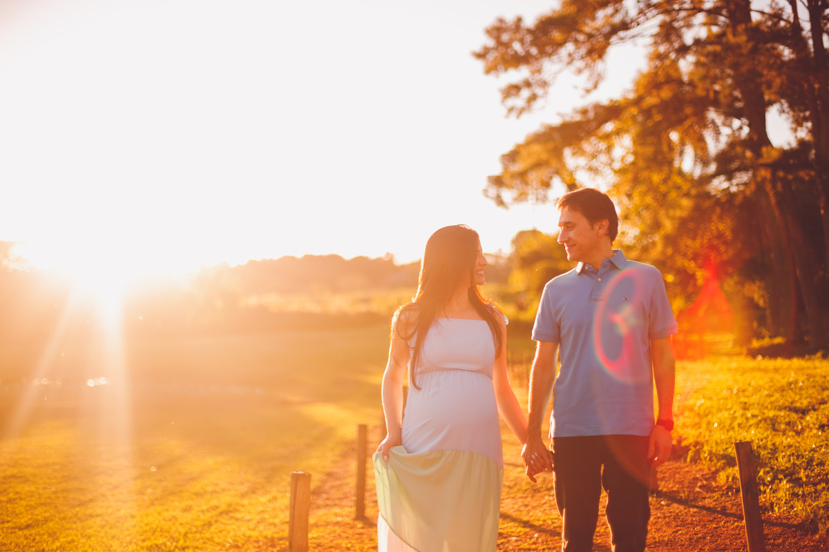 fotografa familia curitiba - gestante externo lavandas por do sol
