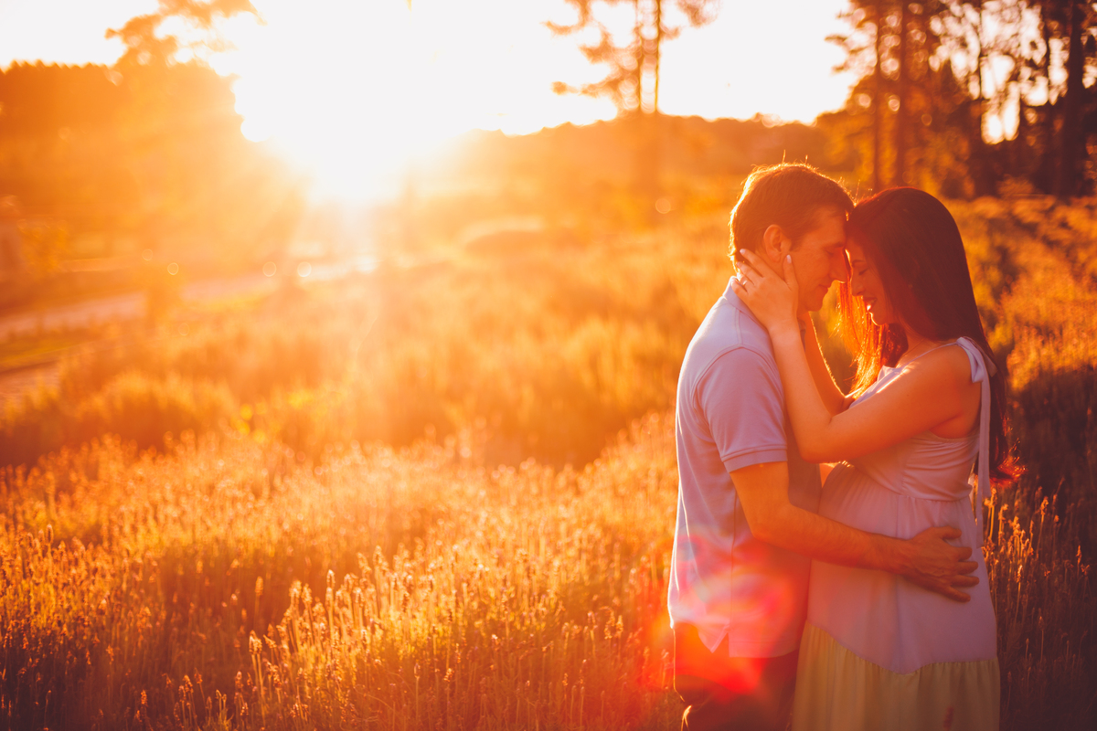 fotografa familia curitiba - gestante externo lavandas por do sol