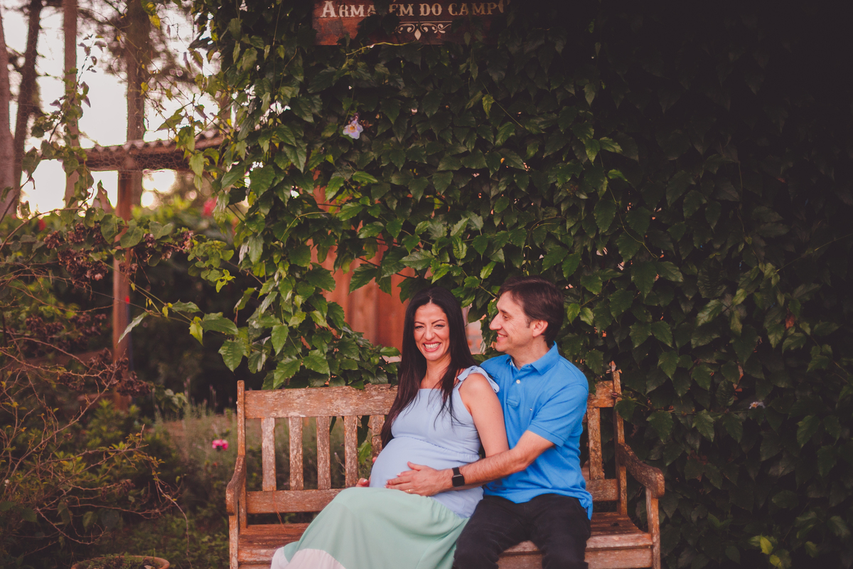 fotografa familia curitiba - gestante externo lavandas por do sol