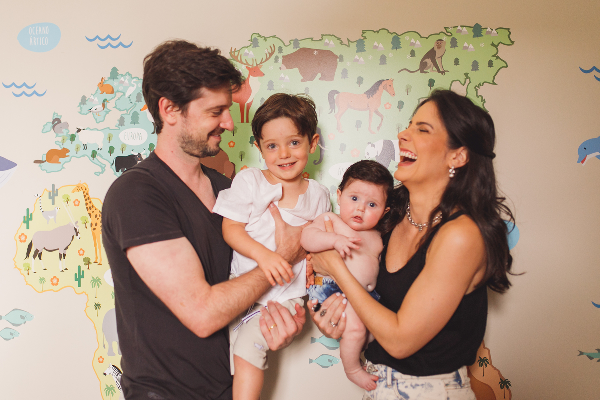 fotografa familia curitiba - ensaio em casa luiza 3 meses