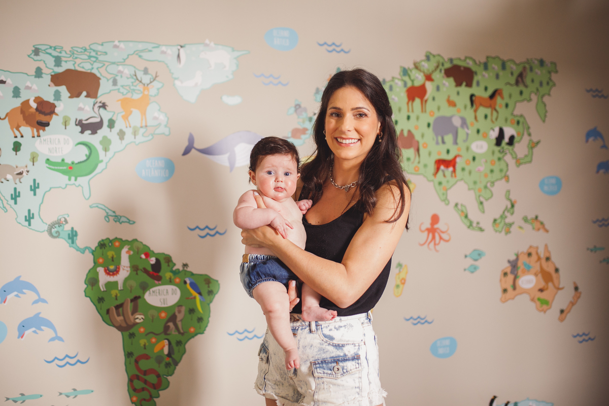 fotografa familia curitiba - ensaio em casa luiza 3 meses