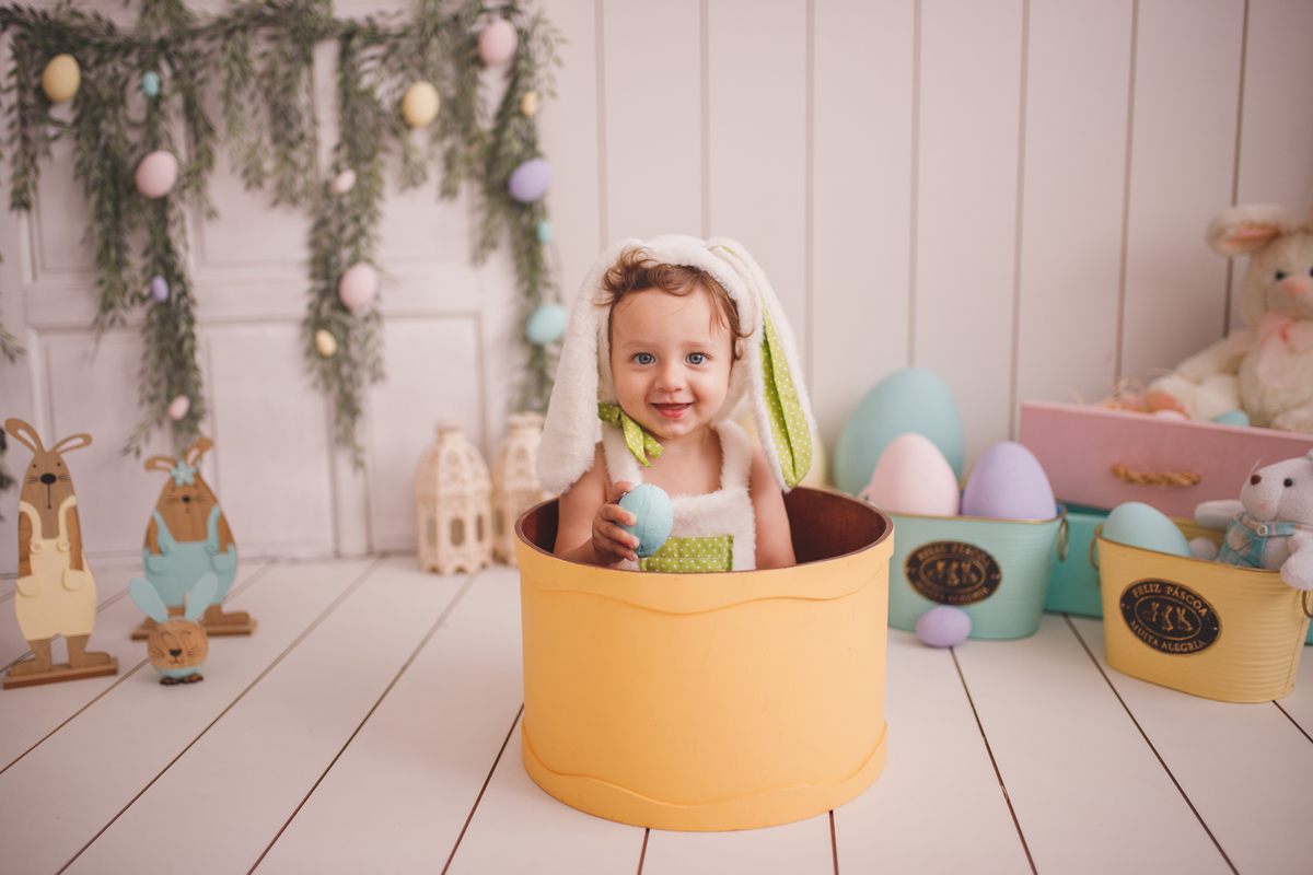 fotografa familia curitiba - estudio Pascoa ensaio bebe