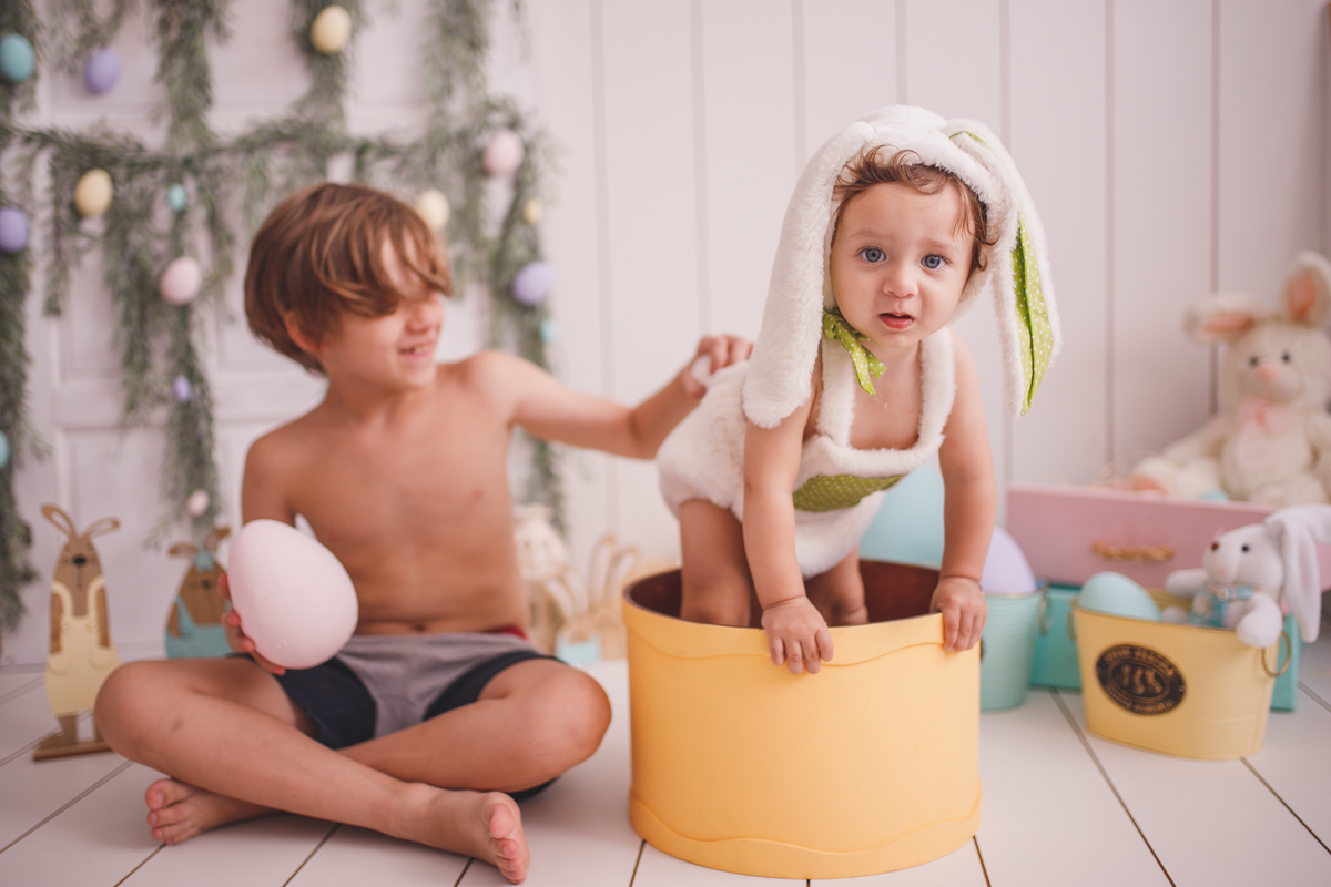 fotografa familia curitiba - estudio Pascoa ensaio bebe