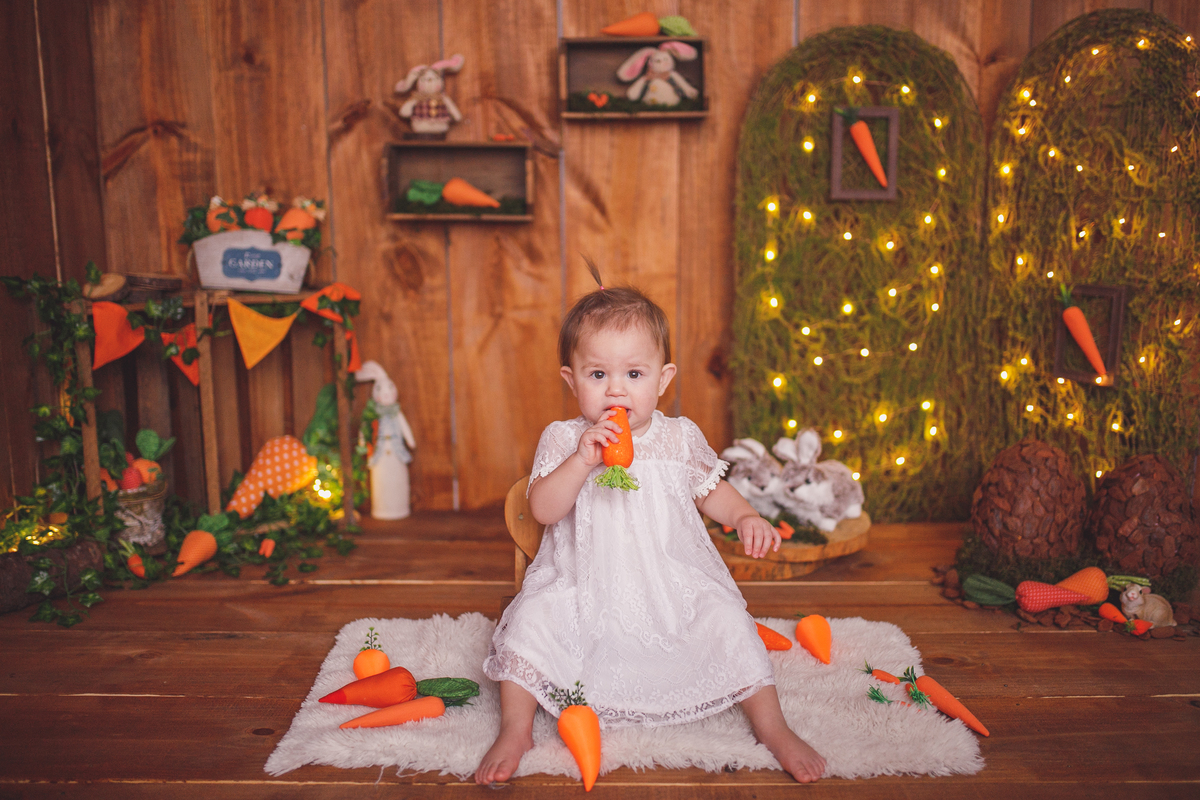 fotografa familia curitiba - ensaio estudio Pascoa gemeos
