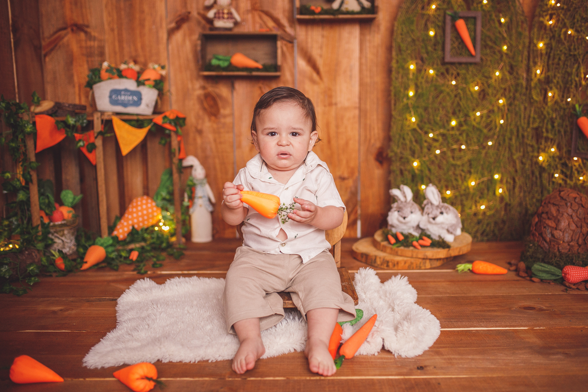 fotografa familia curitiba - ensaio estudio Pascoa gemeos