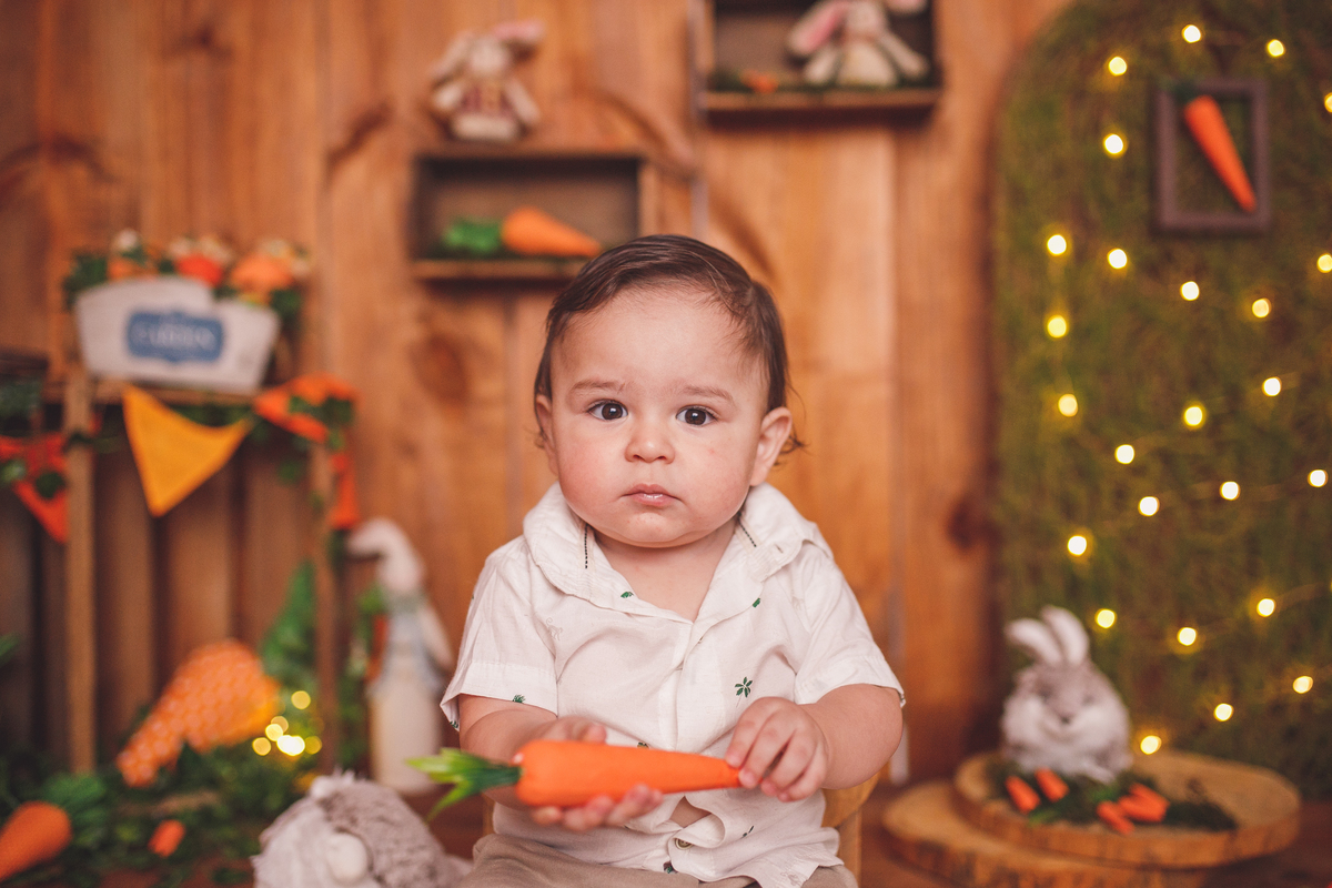 fotografa familia curitiba - ensaio estudio Pascoa gemeos