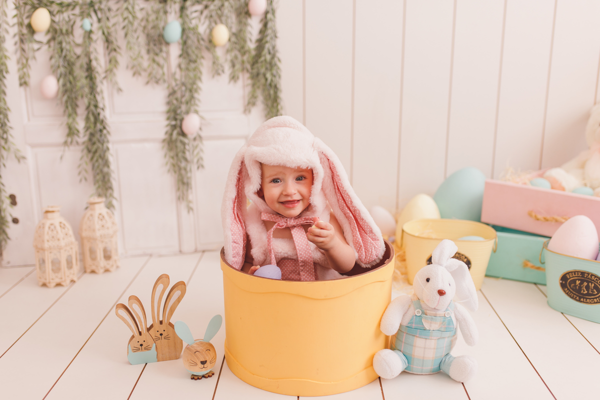 fotografa familia curitiba - coelha páscoa linda estudio