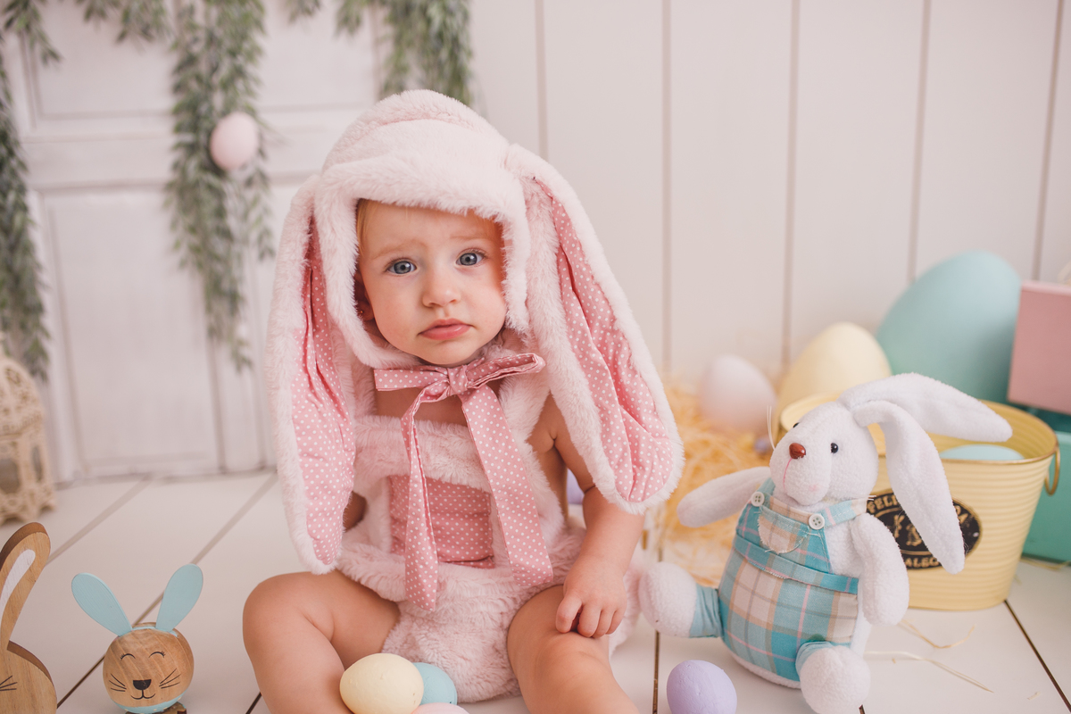 fotografa familia curitiba - coelha páscoa linda estudio