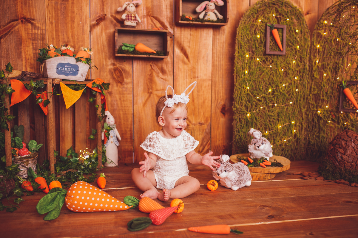 fotografa familia curitiba - coelha páscoa linda estudio