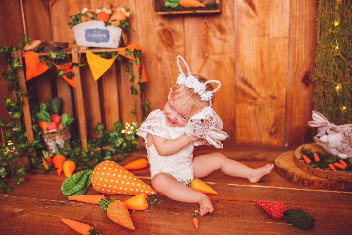 fotografa familia curitiba - coelha páscoa linda estudio