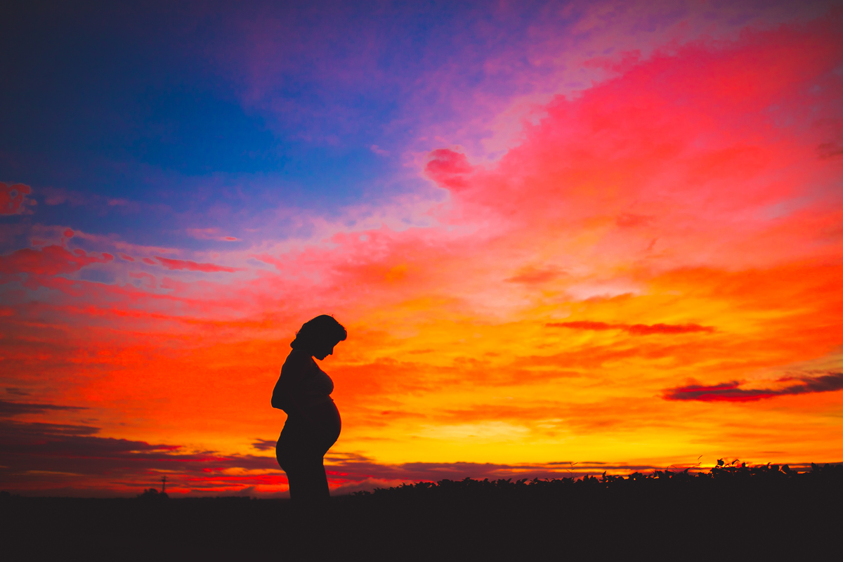 fotografa de familia curitiba - gestante palmeira nascer do sol