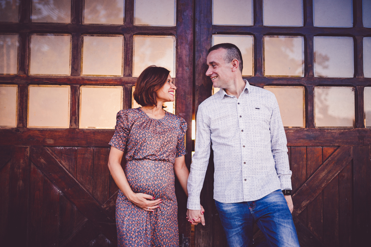 fotografa familia curitiba - externo outono gestação  